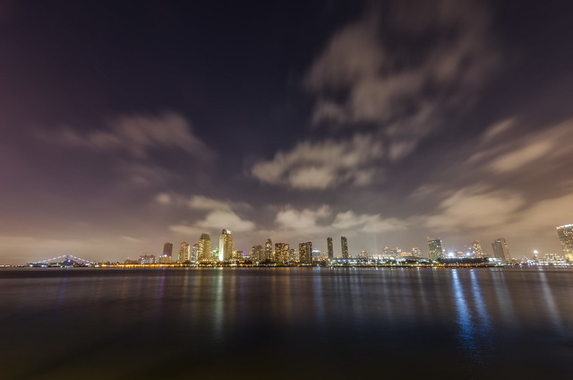 San Diego skyline.