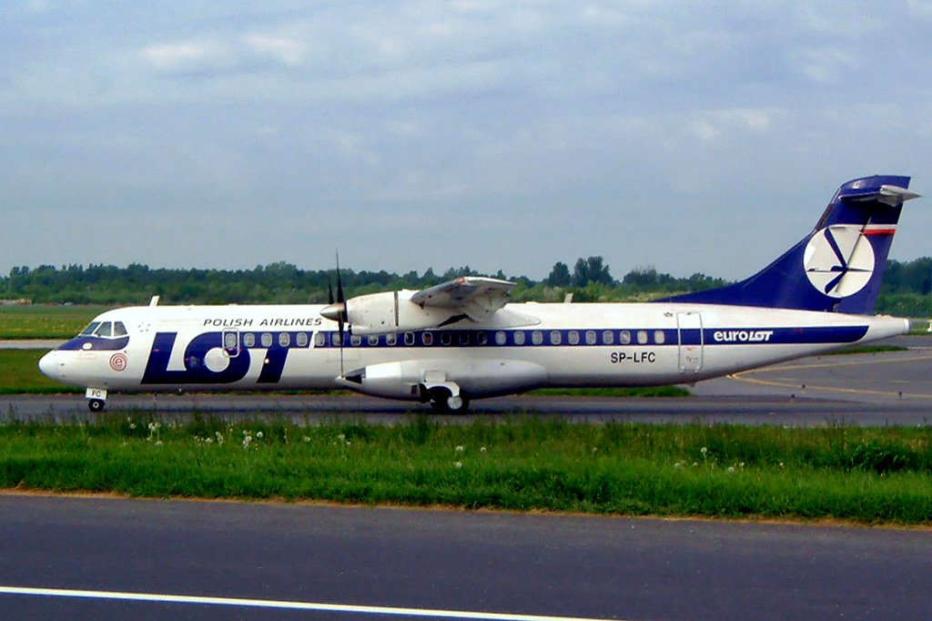 SP-LFC Aerospatiale ATR-72-202 [272] (Eurolot) Warsaw-Okec… | Flickr