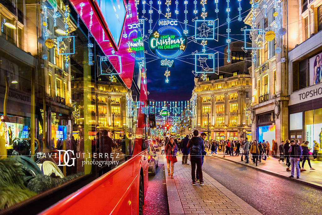 Shape Of Christmas - Oxford Street, London, UK