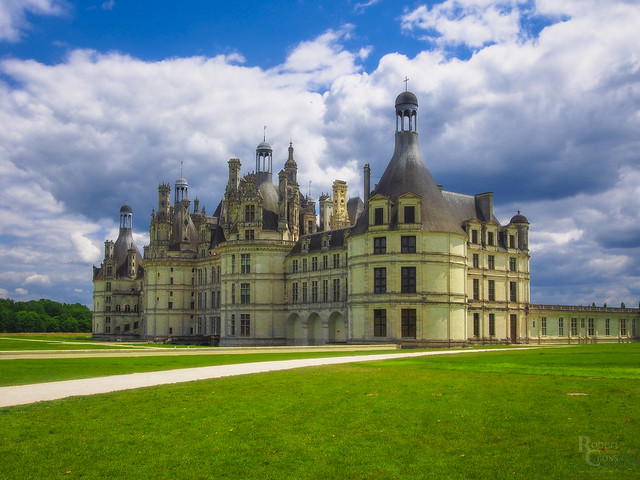 Clouds over Chambord