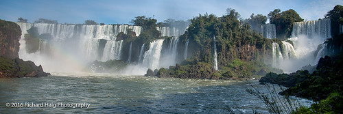 rainbow nikonafsnikkor2412014ged river mist rioiguacu waterfalls parquenacionaliguacu iguacu landscape nikond800 richhaig brazil argentina anationalpark