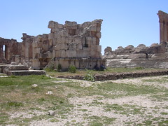 Baalbek, Großer Hof des Jupiter Tempels