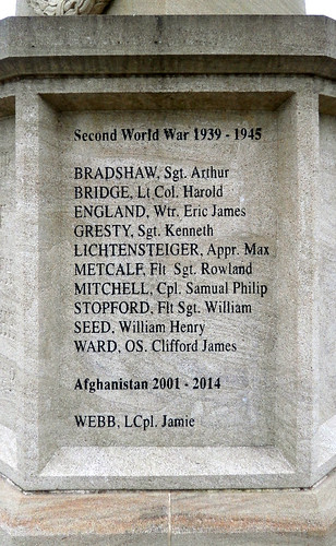 ww2 Handforth War Memorial, Cheshire 2016 | by 28th61st
