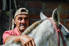 Cowboy Portrait with Horse, Carolina Del Principe Colombia