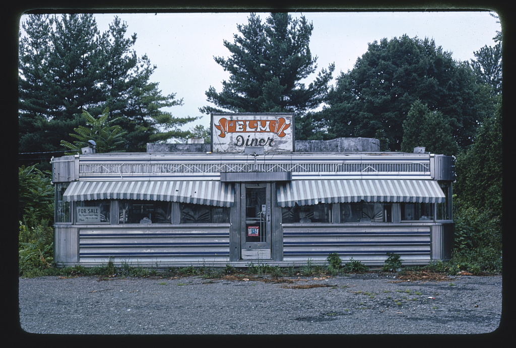 Elm Diner, Route 32, Kingston, New York (LOC)