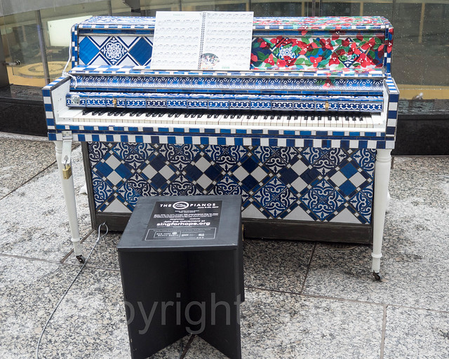 2017 Sing for Hope Pianos, Financial District, New York City