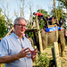 Steve Lawry, director of CIFOR's Equity, Gender and Tenure research program, visits Baghamara Bufferzone Community Forest