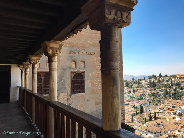 Granada - Columns, Capitals and Fretwork Windows Make For A Great View