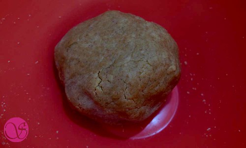 Homemade Atta Biscuits Dough ball