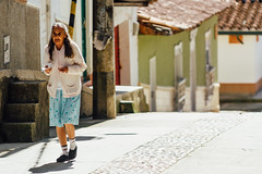 Woman Walking Uphill, Carolina Del Principe Colombia