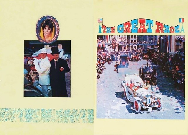 The Great Race (1965 / Warner Bros.) front & back covers