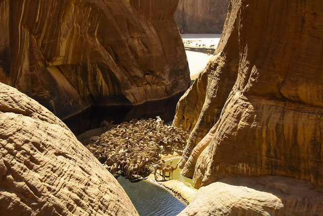 Guelta de Archei.