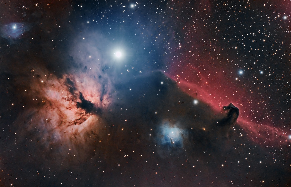 Flame & Horsehead Nebula