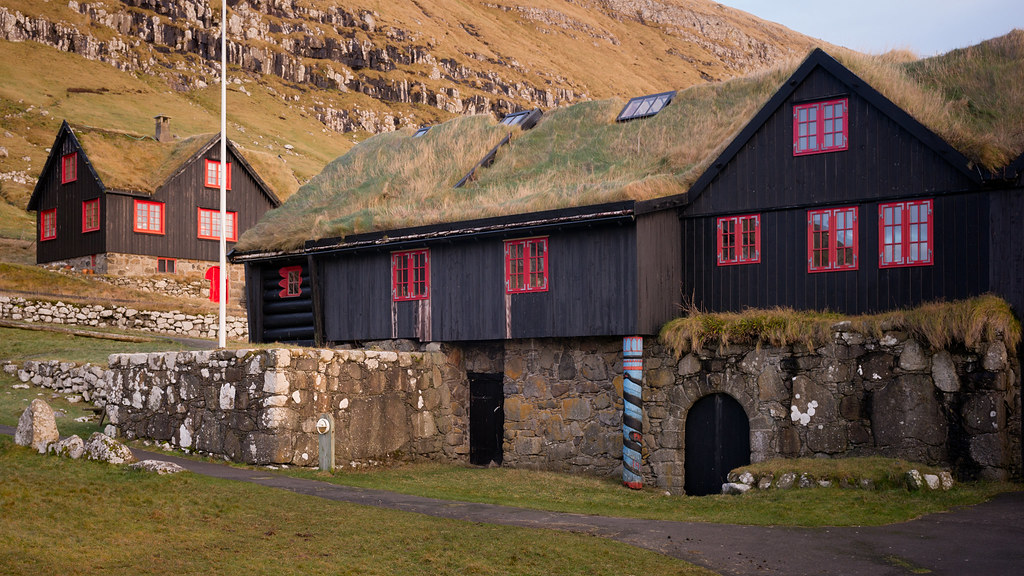 Kirkjubour Village - Faroes