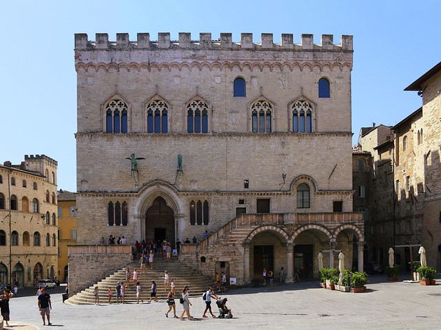 Stepping into the medieval centre of Perugia