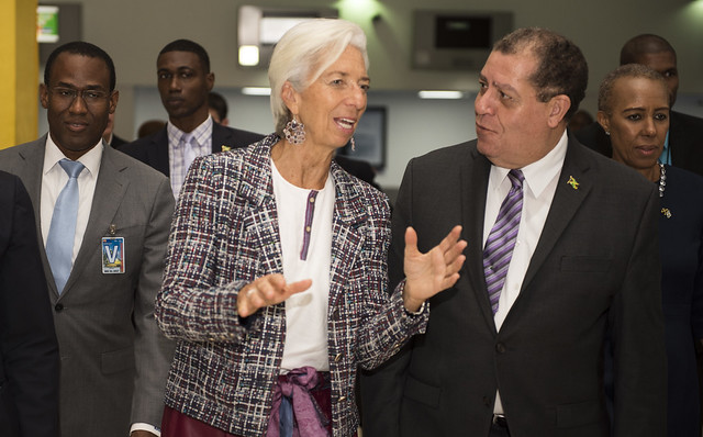 2017 IMF Managing Director visits Jamaica