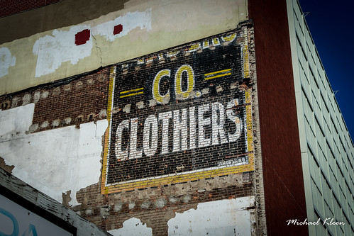 Clothiers Ghost Sign