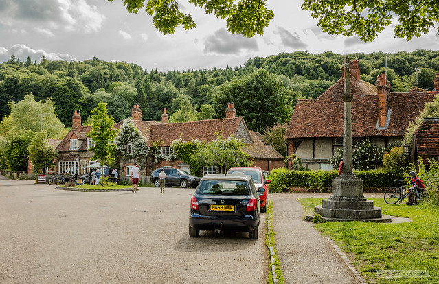 Hambleden, a classic, beautiful village in the Chilterns, Buckinghamshire
