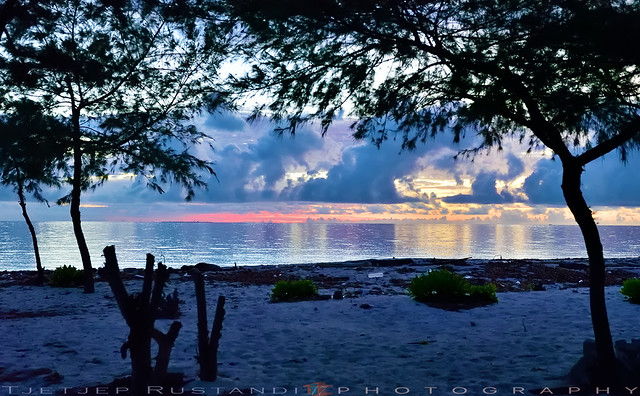 Tinabo island sunrise colors