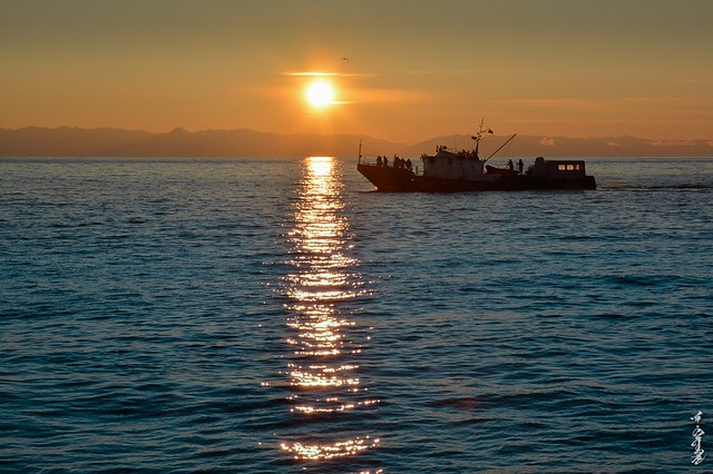 Baikal lake Sunset time...