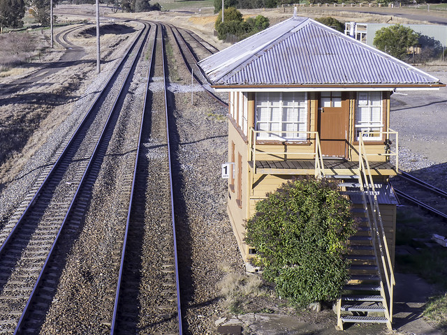 Old Signal Box at YASS Junction Railway Station