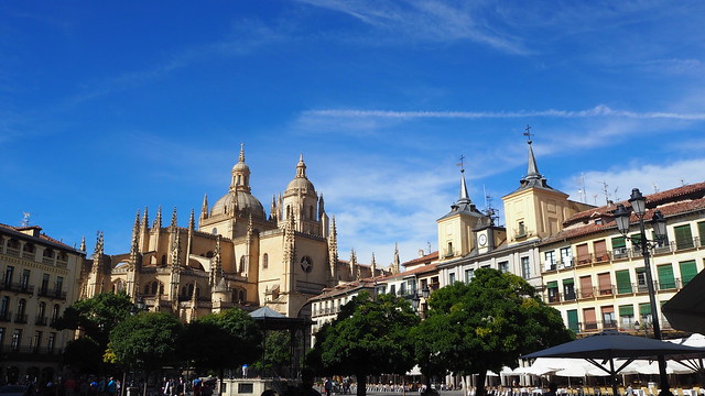 Plaza Mayor, en Segovia.
