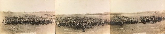Three 1917 Postcards - Lt Col J.N.S. Leslie - Camp Commandant / Division of Artillery at Drury Plains 