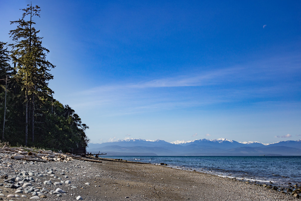 Beach in Fort Ebey State Park