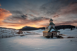 Frozen church
