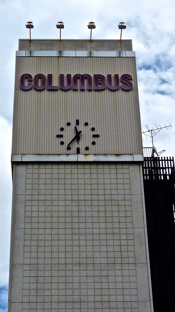 Very ugly building, Corporate Clock of The Columbus Co. \u30b3\u30ed\u2026 | Flickr