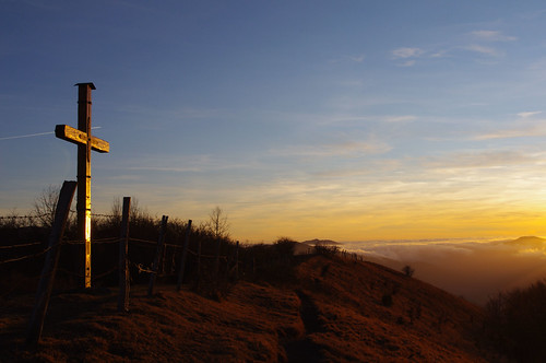 Tramonto sul Monte di Mezzo by Silvano Romairone, montedimezzo ascona torrio valdaveto