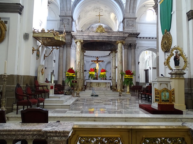 Ciudad de Guatemala altar mayor interior Catedral Metropolitana 02