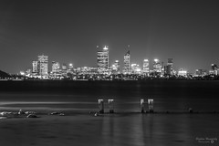 Perth City Scape from Applecross jetty