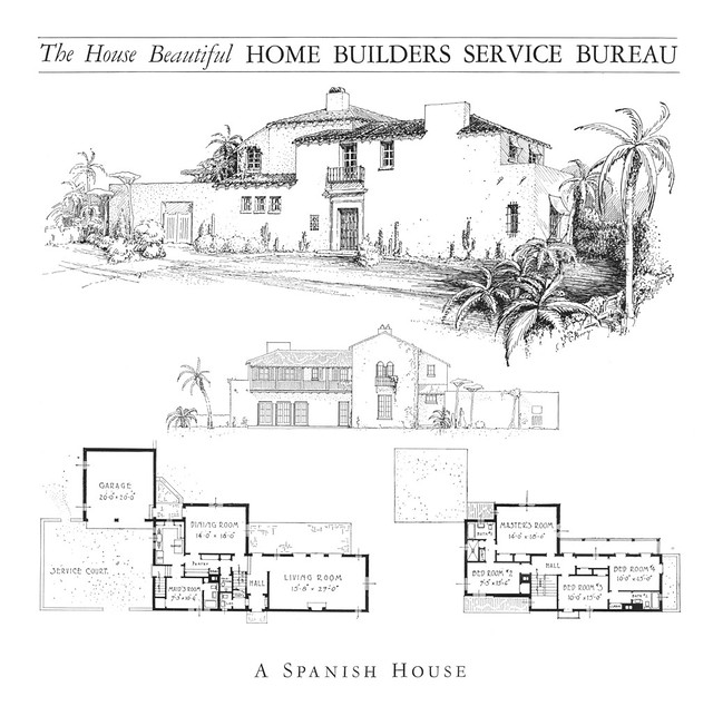 A Spanish House in 1929