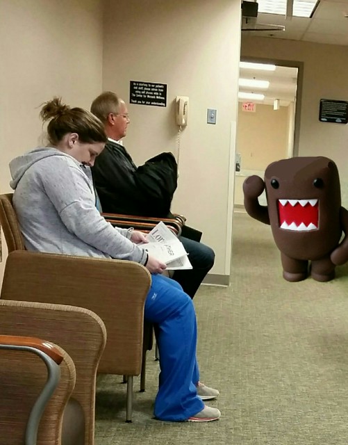 Domo visits the doctor.....2017-11-09