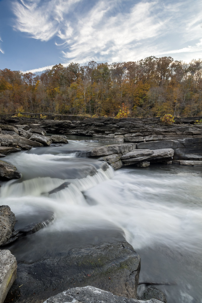 Great Falls, Caney Fork River, Rock Island SP, White County, Tennessee