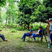 CIFOR and ForestAction Nepal tape an interview in Southern Nepal