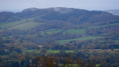Malvern Hills: view from the ridge