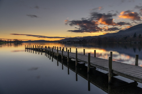 coniston lakes lakedistrict cumbria monkpier pier jetty woodenpier longexposure sunset melvinnicholsonphotography