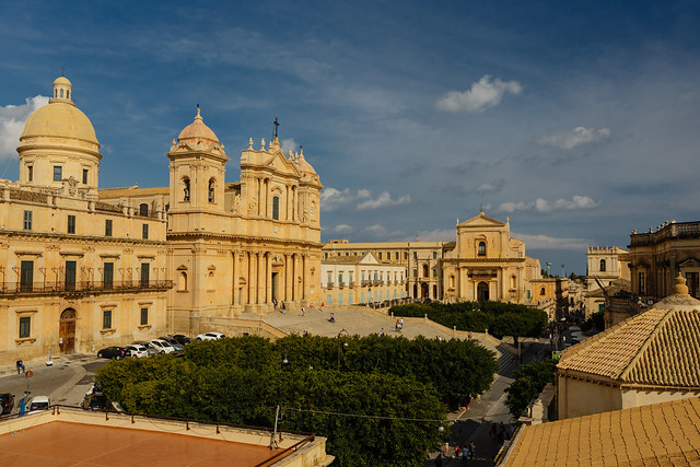 View on Noto Cathedral