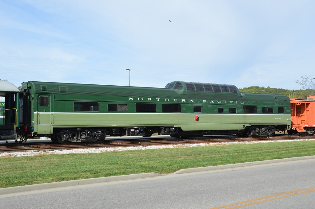 A real nice dome car is at the French Lick RR