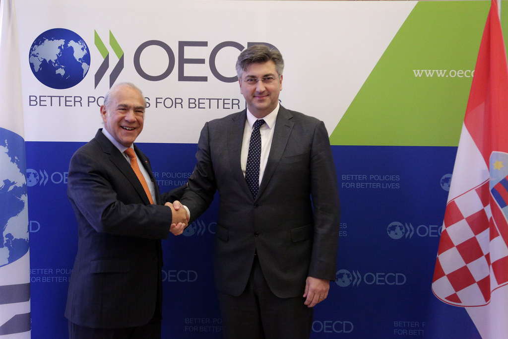 Andrej Plenković,  Prime Minister, Croatia, Prime Minister of Croatia at the OECD
