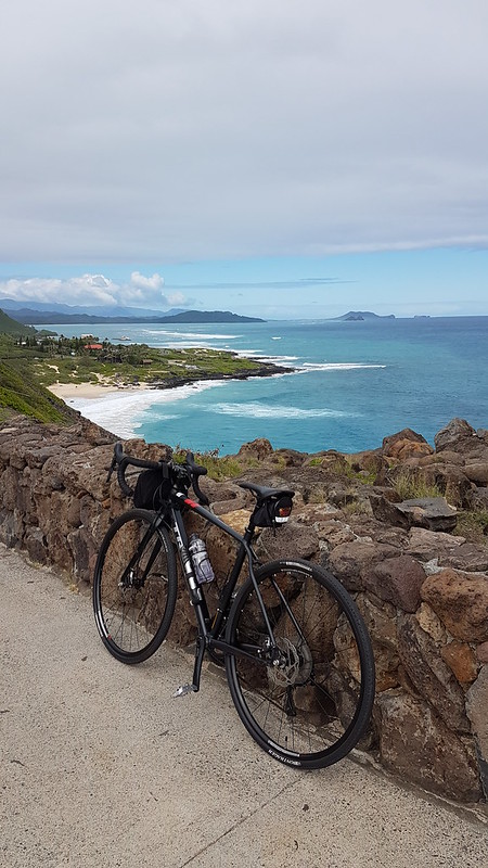 Picture postcard scenery cycling