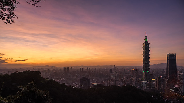 Taipei Sunset.