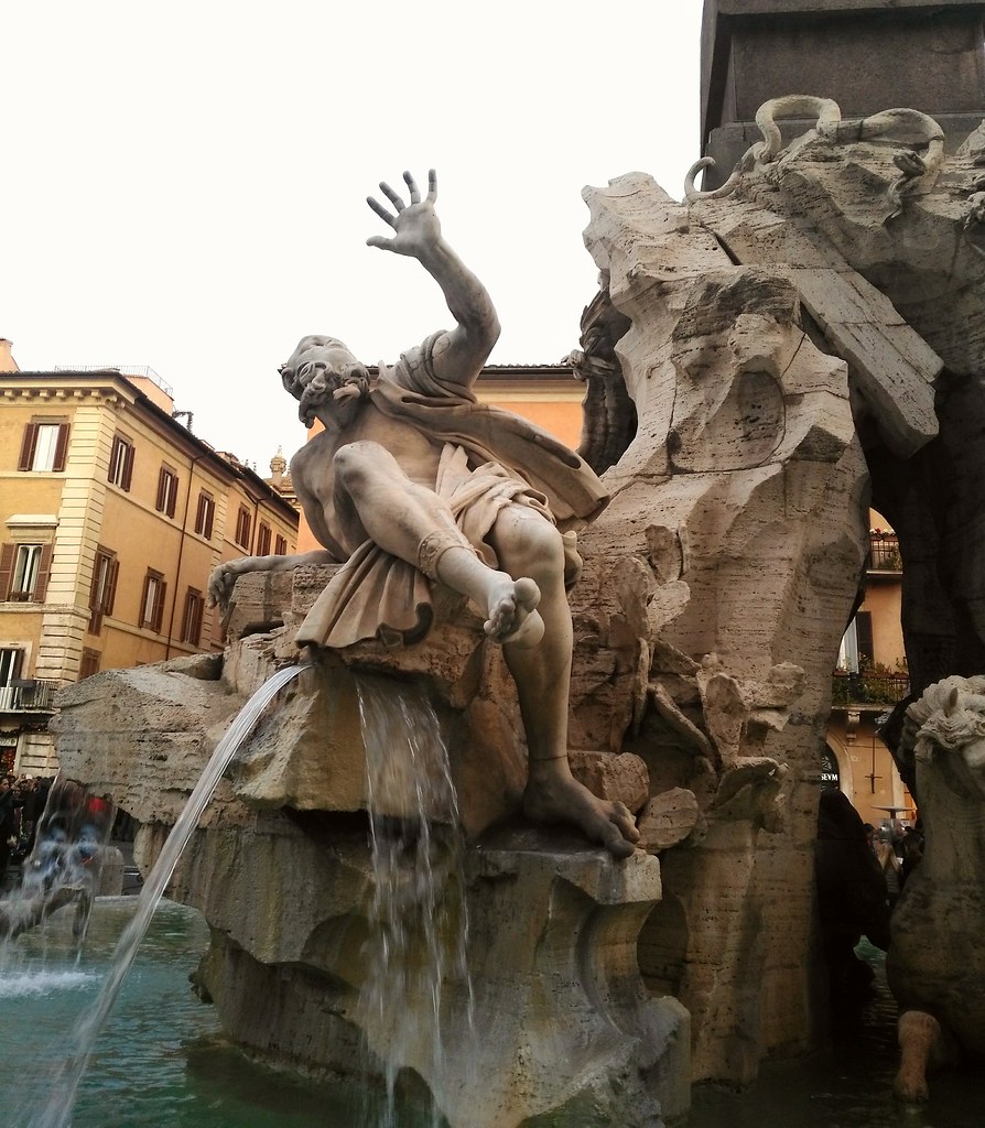 Fontana dei Fiumi - Bernini (piazza Navona - Roma)