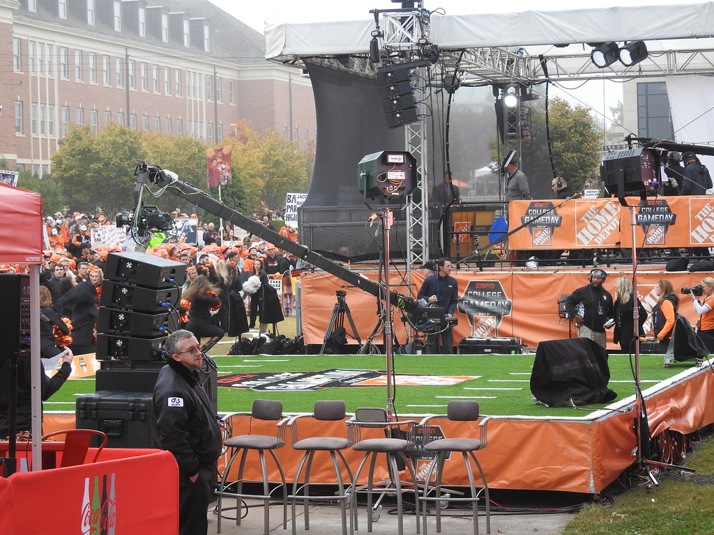 ESPN College Gameday | ESPN College Gameday in Stillwater, O… | Flickr