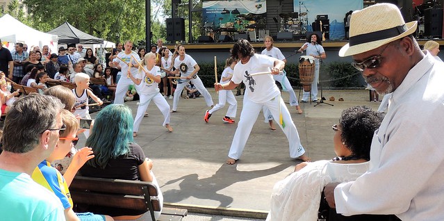 Brazil day capoeira performance