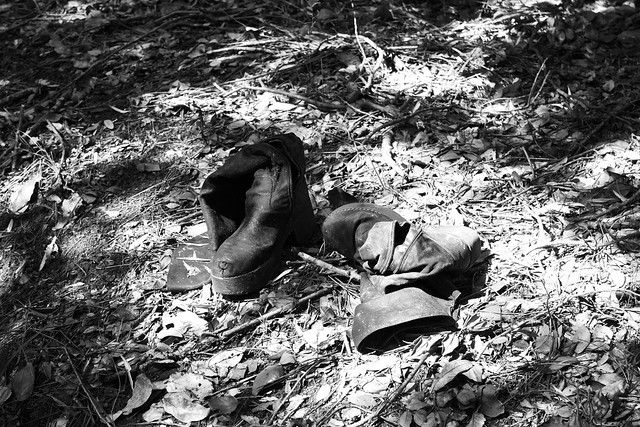 Zapatos Abandonados Cerro Ñielol
