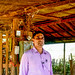 Krishna Gautam, the owner of the Trishakti Sawmill in Nawalparasi district, Nepal