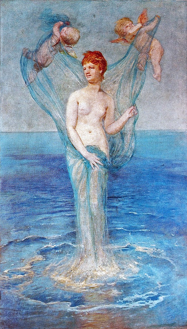 Arnold Böcklin - Venus Anadyomene [1869]